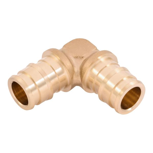 SharkBite 2-in x 2-in x 1-in PEX Crimp Brass Reducing Tee in the PEX Pipe,  Fittings & Specialty Tools department at