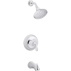 Forte 1-Handle Tub and Shower Trim in Polished Chrome (Valve Not Included)