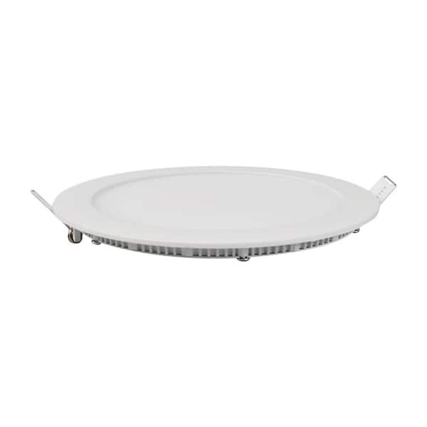 TYCOLIT 7.09 in. x 7.68 in. 975 Lumens Integrated LED Ultra-Thin Panel Light, 3000K