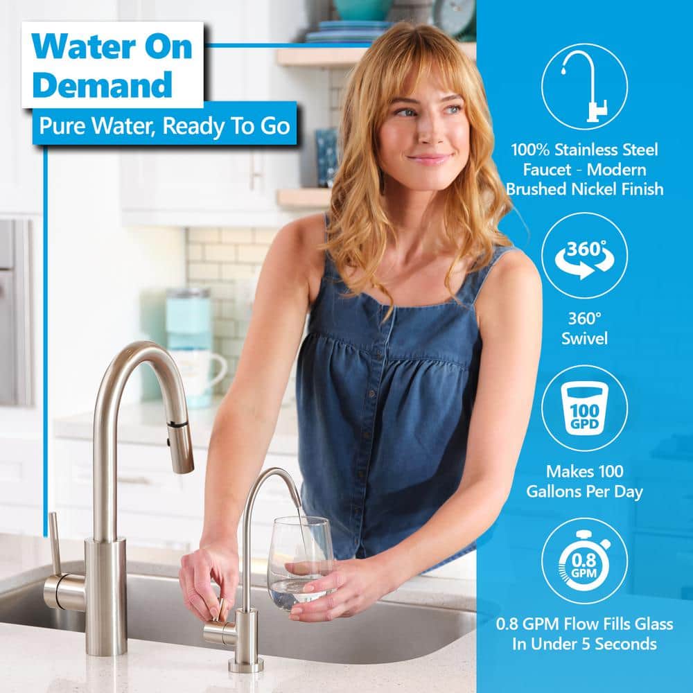 Elite 5-Stage Under-Sink Reverse Osmosis Water Filtration System