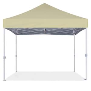 Commercial 10 ft. x 10 ft. Purple Pop Up Canopy Tent with Roller Bag