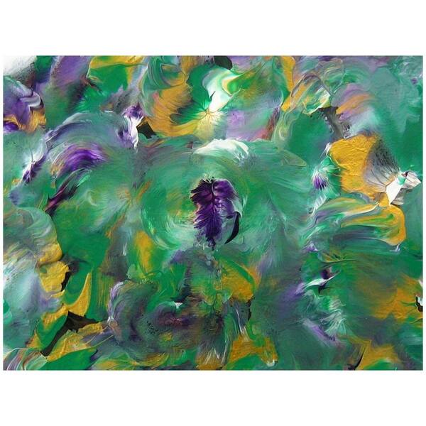 Trademark Fine Art 24 in. x 32 in. Iris by Donald Cox Canvas Art-DISCONTINUED