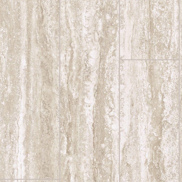 Take Home Sample - Travertine Plank Vinyl Sheet - 6 in. x 9 in.