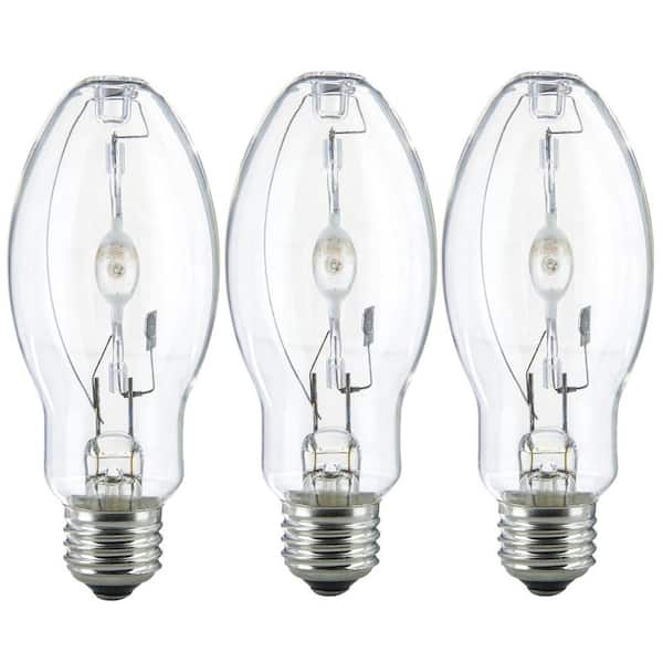 BLUEX BULBS 700-Watt ED17 Shape MH50/U/MED 50-Watt Metal Halide Bulb E26 Base (3-Pack)