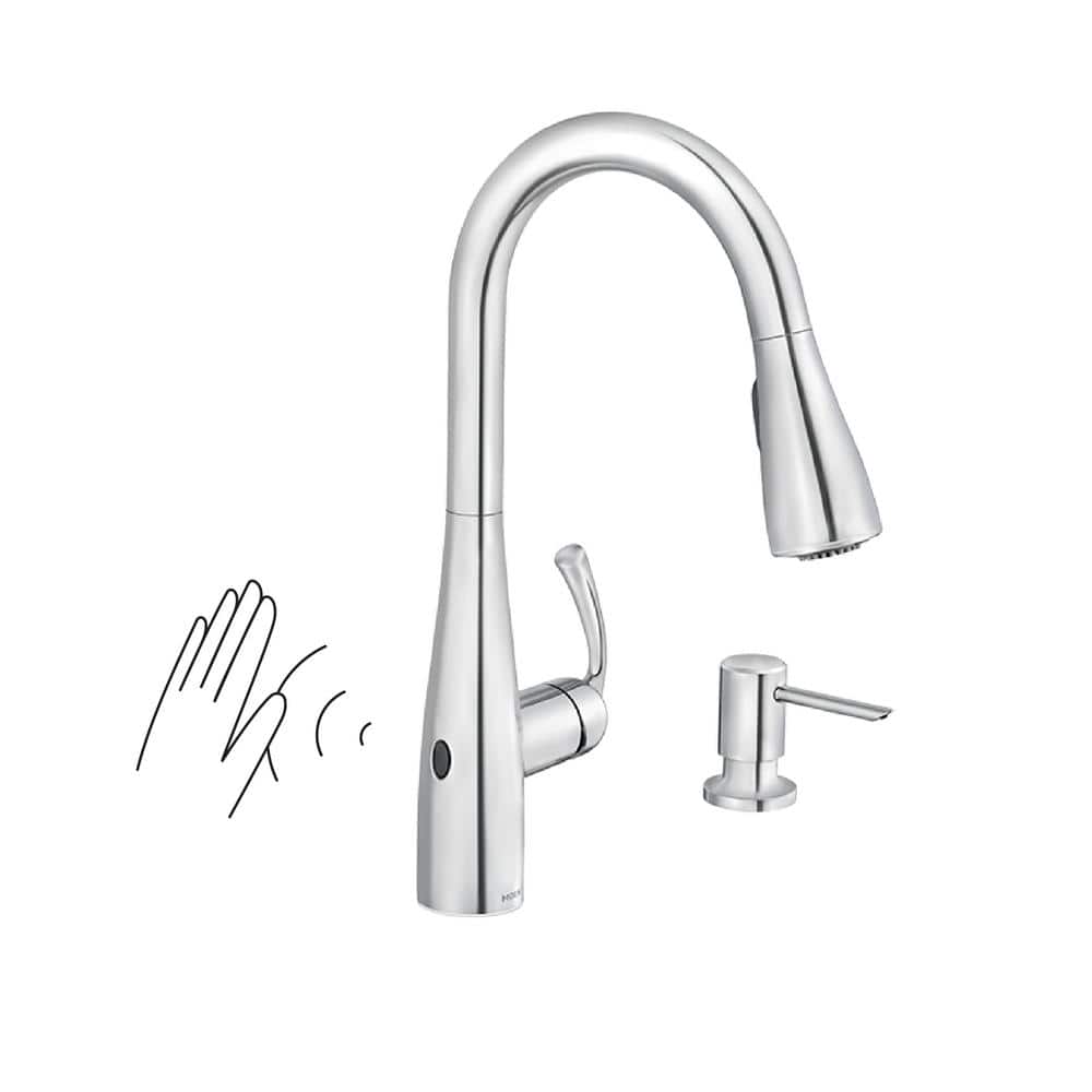 MOEN Essie Touchless SingleHandle PullDown Sprayer Kitchen Faucet
