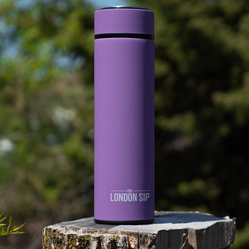 16 oz. Purple Stainless Steel Tea Infuser Bottle TB16-P - The Home