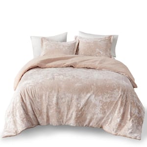 Gemma 2-Piece Blush Polyester Twin/Twin XL Comforter Set
