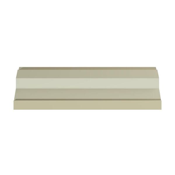 Ekena Millwork Grayson 3.125 in. D x 4.5 in. W x 96 in. L Polyurethane Crown Moulding