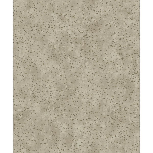 Unbranded Lustre Collection Bronze Embossed Abstract Spot Metallic Finish Paper on Non-Woven Non-Pasted Wallpaper Roll Sample