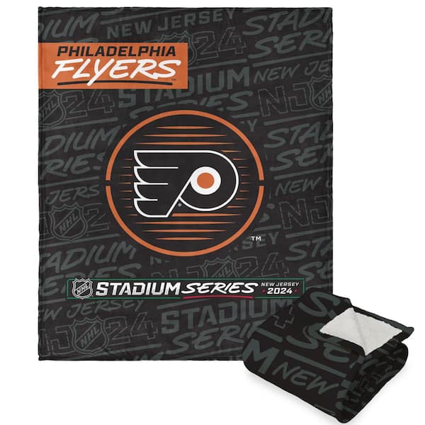 THE NORTHWEST GROUP NHL 2024 NHLSS Turnpike Flyers Silk Touch Sherpa Throw