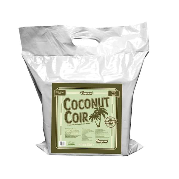 Viagrow 11 lb. (5KG) Coconut Coir Block of Soilless Media