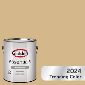 1 gal. PPG1092-4 Craftsman Gold Eggshell Interior Paint