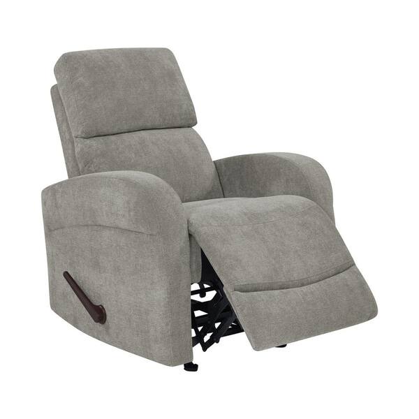 ProLounger Warm Gray Chenille Wall Hugger Recliner