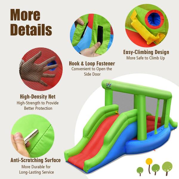 free air shipping to door,cheap Bounce house, 4x4m backyard