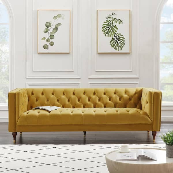 Tube Velvet Sofa, Furniture, Online Store