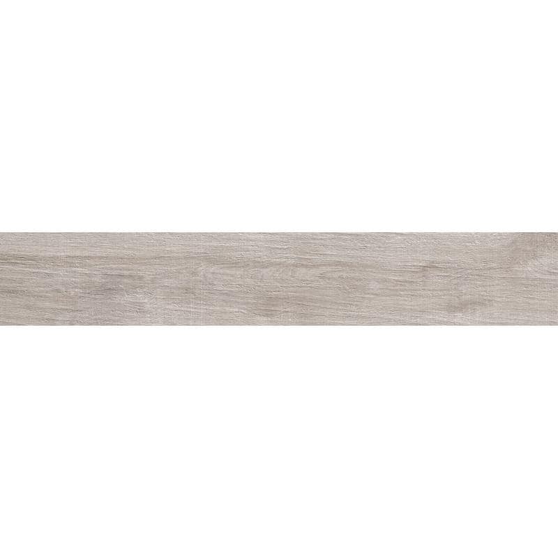 Bois 47.25" Matte Gray Porcelain Rectangular Wall and Floor Tile