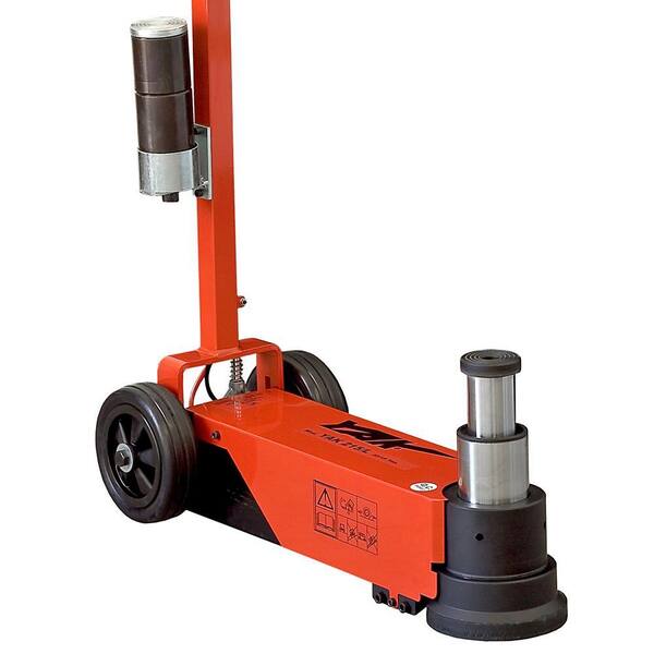 ESCO 44-Ton/22-Ton Premium 2-Stage Air Hydraulic Low Profile Jack