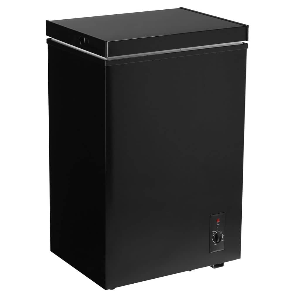 5 cu. ft. Manual Defrost Chest Freezer with Adjustable Temperature Control, Removable Basket in Black Garage Ready price history on PriceWatchPro