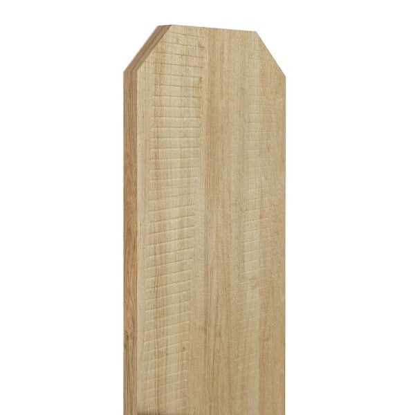 9/16 in. x 5-1/2 in. x 6 ft. Fir Dog Ear Wood Fence Picket (15-Pack)