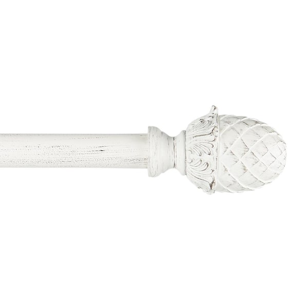 EXCLUSIVE HOME Acorn 66 In 120 In Adjustable Length 1 In Dia   Exclusive Home Single Curtain Rods Rd014850dsehb1 A199 64 600 