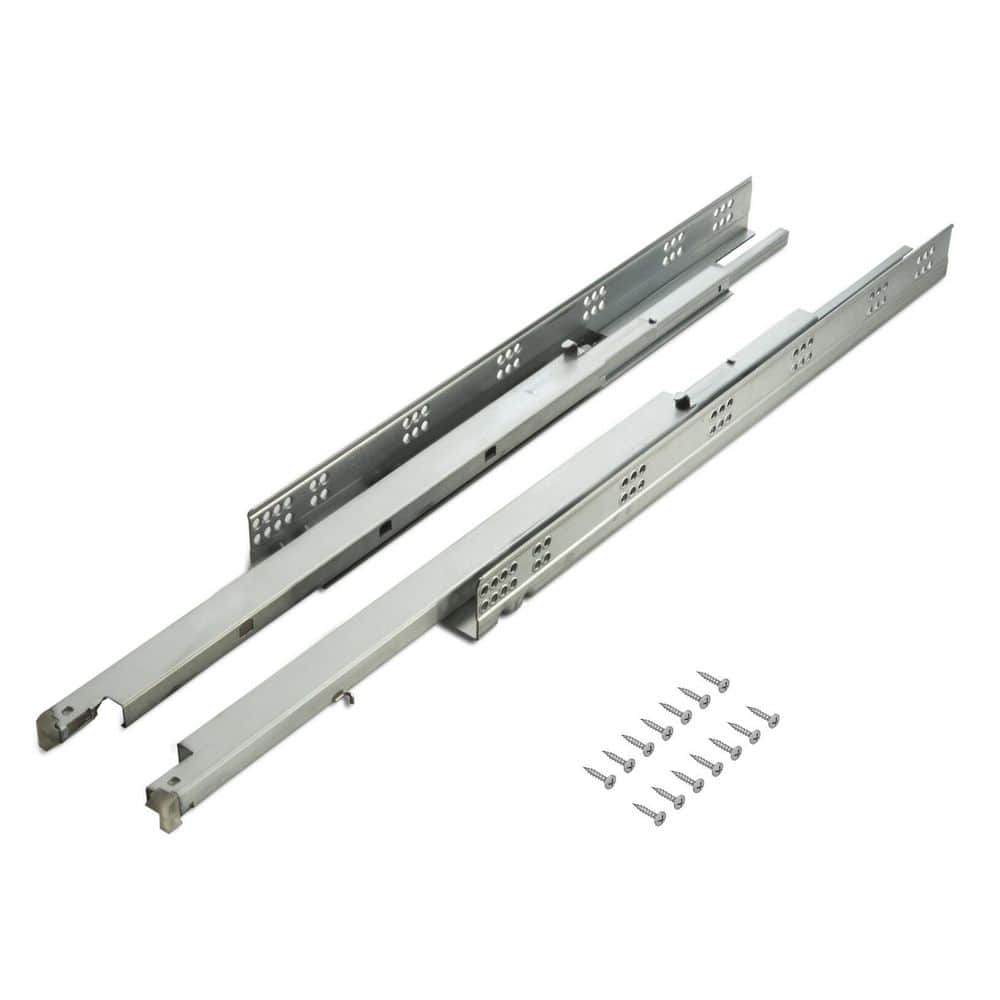 (Pair) 21 in. (533 mm) Full Extension Concealed Undermount Soft Close Drawer Slide price history on PriceWatchPro