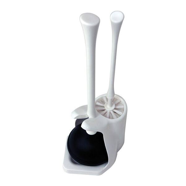 Casabella Toilet Bowl Brush and Plunger Combo