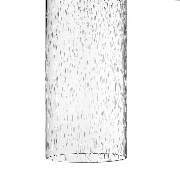 LARK Albie 1-Light LED Black Hardwired Outdoor Wall Lantern Sconce