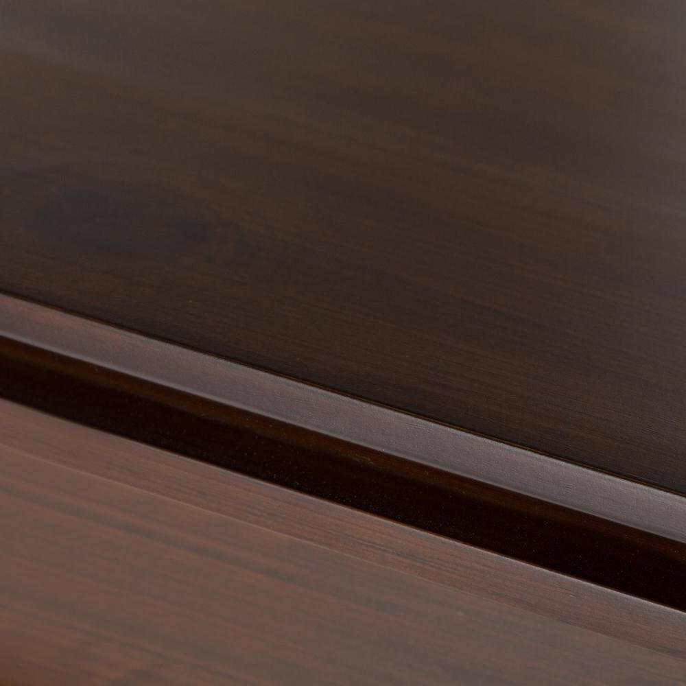Artisan Handcrafted Solid Wood Sideboard in Russet Brown