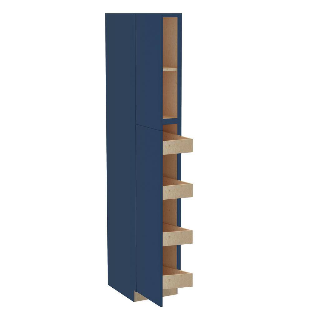 Hargrove 18 in. W x 24 in. D x 90 in. H Assembled Plywood Pantry Kitchen Ca
