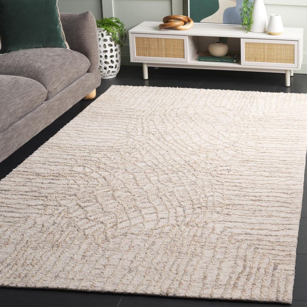 Ebony 4 ft. x 6 ft. Beige/Gray Transitional Faded Medallion Area Rug price history on PriceWatchPro