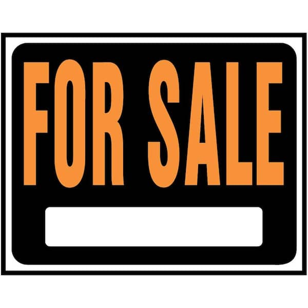 HY-KO 15 in. x 19 in. Plastic for Sale Sign SP-100 - The Home Depot