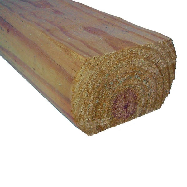 Unbranded 3 in. x 5 in. x 8 ft. Pressure-Treated Pine Landscape Timber