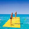 10 ft. x 6 ft. Floating Water Mat Foam Pad with Storage Straps for Adults  Outdoor Water Activities HP-FP-106 - The Home Depot