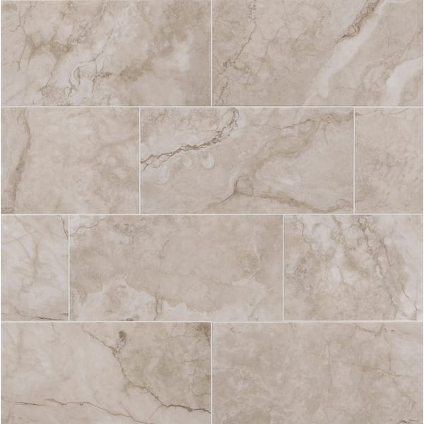 Florida Tile Home Collection Oasis Beige 9 in. x 18 in. Ceramic Wall Tile (436 sq. ft./Pallet)
