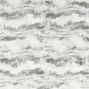 Painted Canvas Grey Non-Woven Paste the Wall Wet Removable Wallpaper