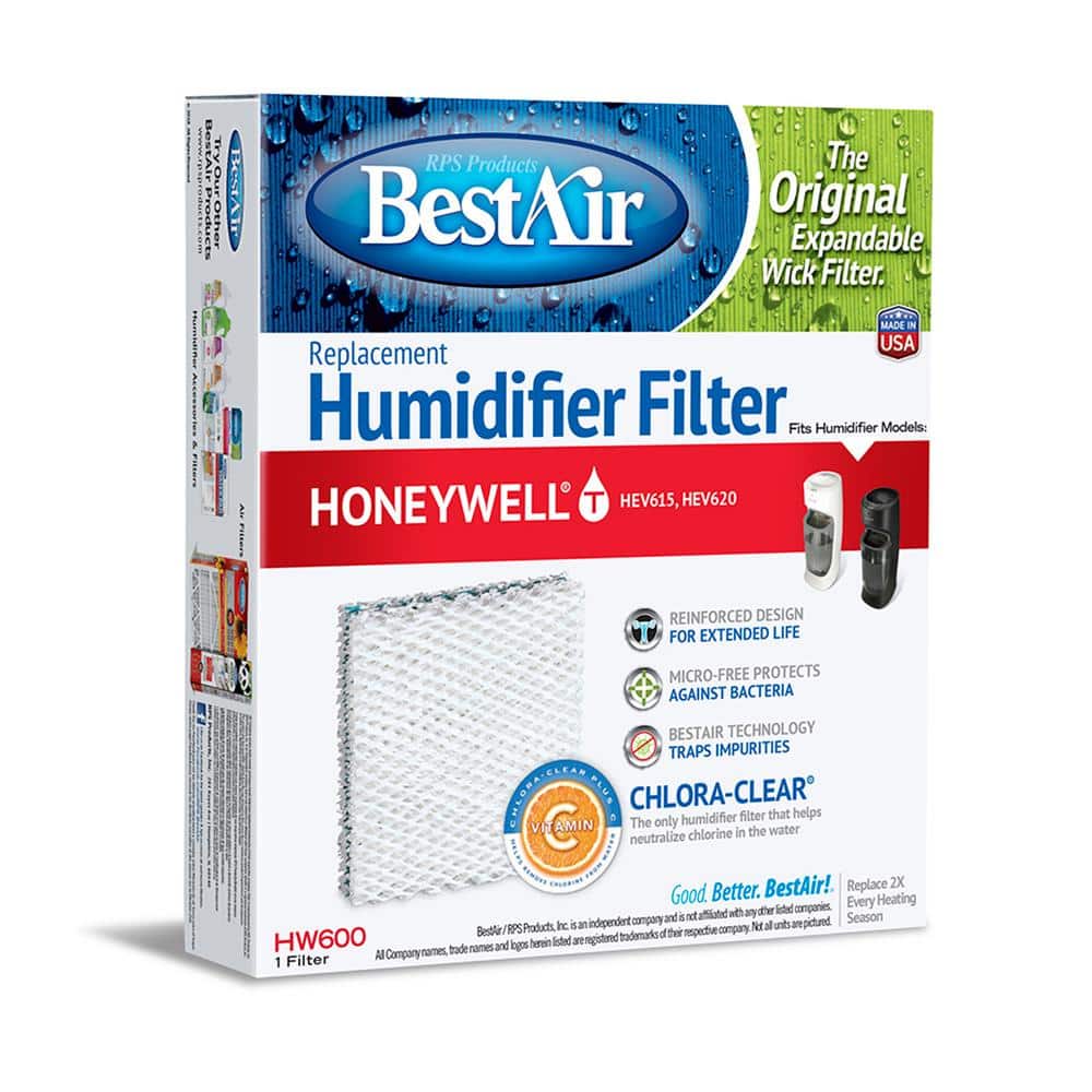 BestAir White Aluminum Reinforced Humidifier Wick Filter