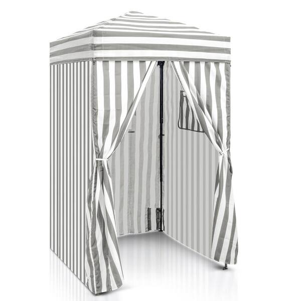 EAGLE PEAK 4 ft. x 4 ft. Pop Up Privacy Tent Foldable Outdoor Portable