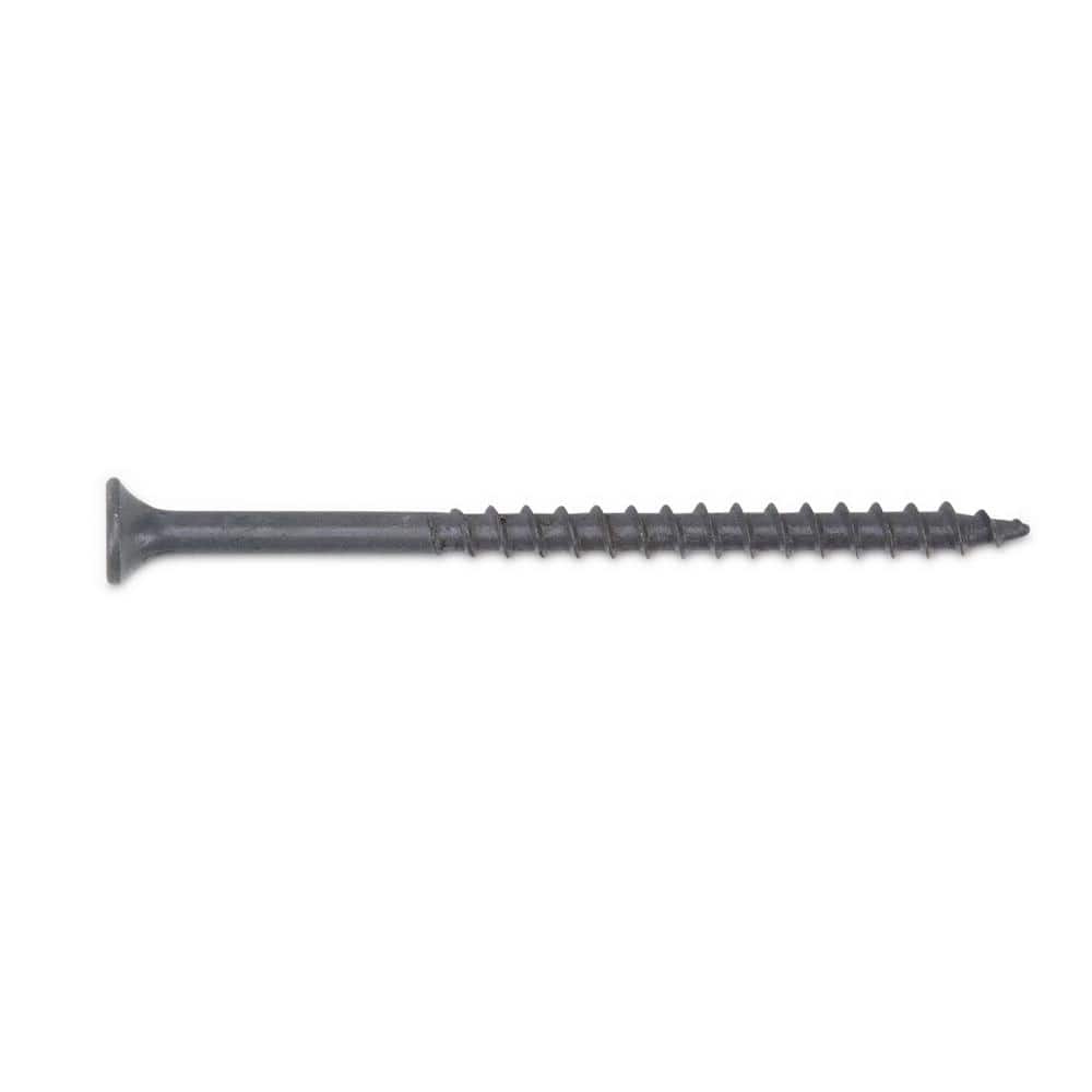 #9 x 3 in. T25 Star Drive Bugle Head Grey Wood Deck Screws 5 lbs. (360-Cou