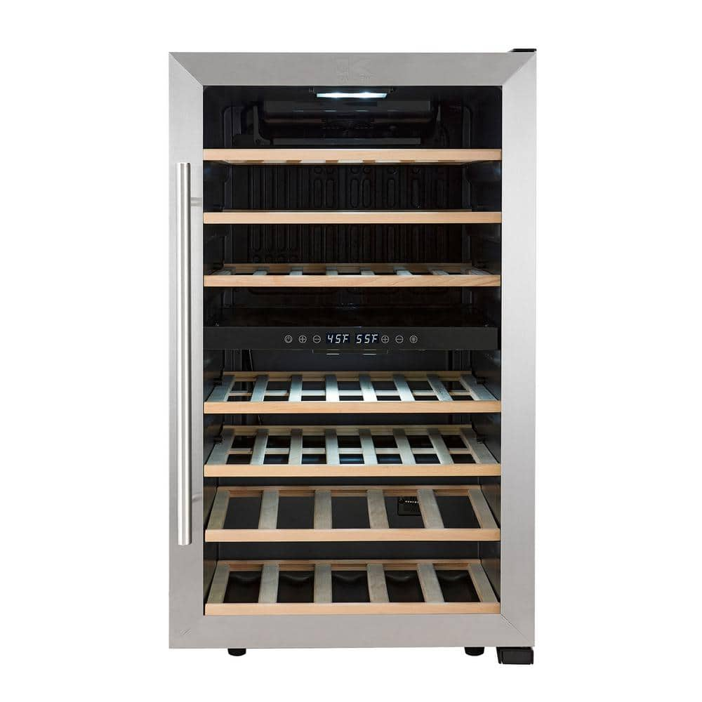 KALORIK 43-Bottle Wine Cooler WCL 44447 SS - The Home Depot