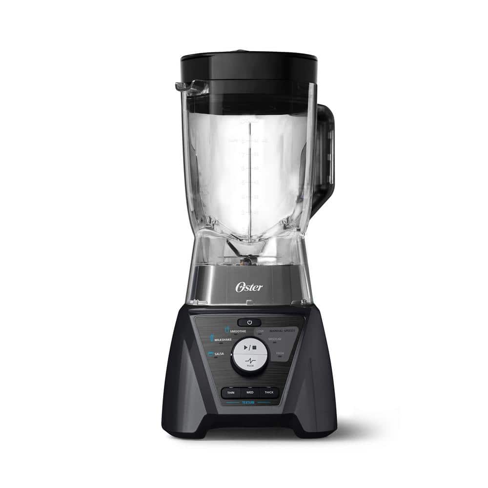 Oster Blender | Pro 1200 with Glass Jar 24-Ounce Smoothie Cup Brushed Nickel