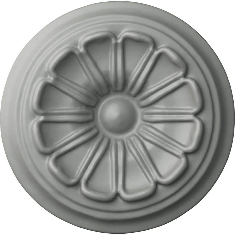 Alexa White Polyurethane Decorative Onlay Accent Piece
