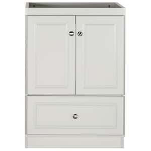 Ultraline 24 in. W x 21 in. D x 34.5 in. H Bath Vanity Cabinet without Top in Dewy Morning