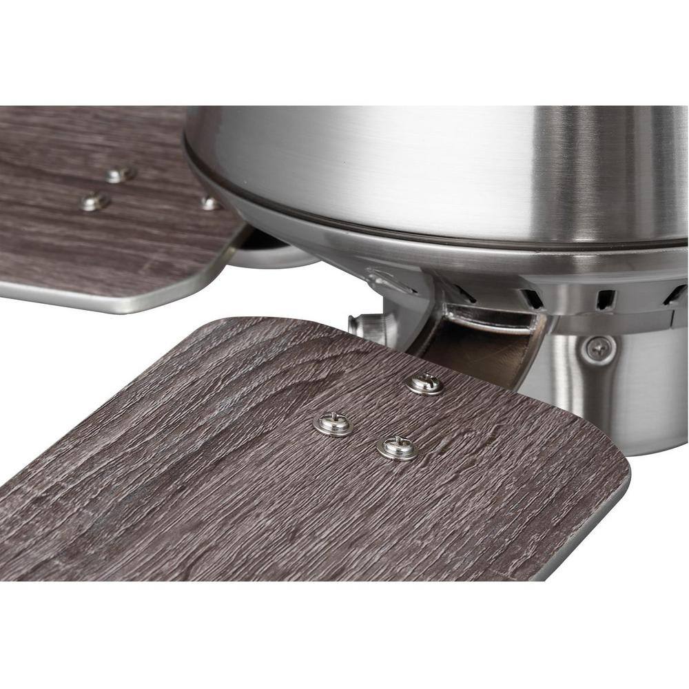Brushed Nickel 32" 4-Blade Indoor Ceiling Fan with Reversible Blades