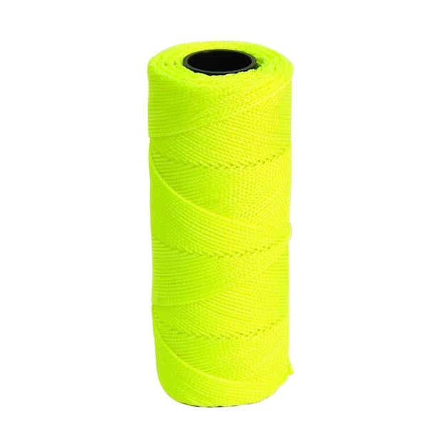500 ft. Florescent Yellow Braided Masons Line