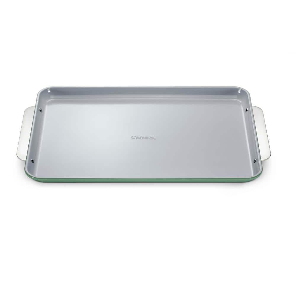Nutrichef Non-Stick Baking Sheets, Professional Cookie Pan Aluminum Bakeware with Cooling Rack