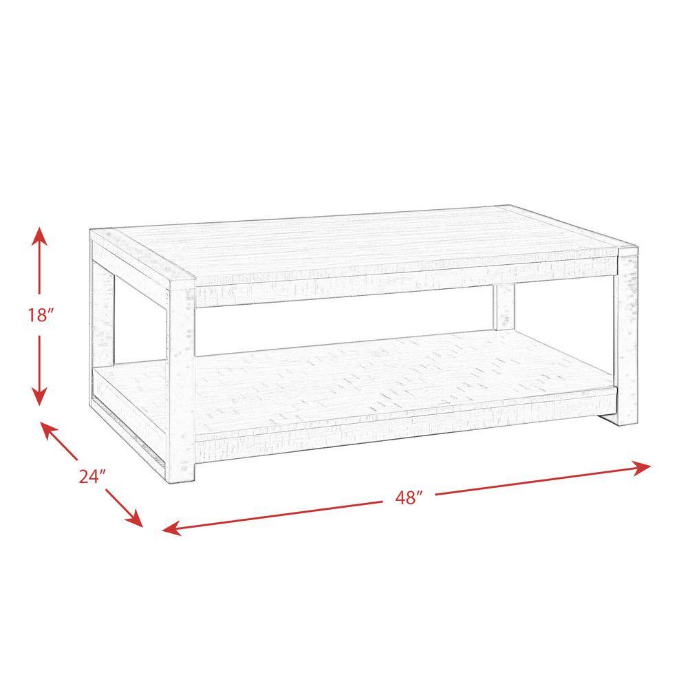 Enrico Rectangular Walnut Coffee Table with Black Metal Legs