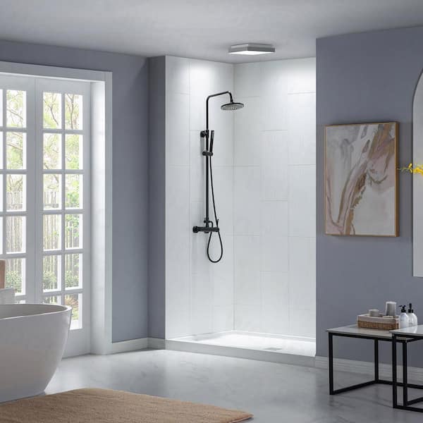 https://images.thdstatic.com/productImages/505a8da3-44f7-404c-9191-02be5e214837/svn/white-with-brushed-nickel-cover-woodbridge-shower-pans-hsb4100-fa_600.jpg