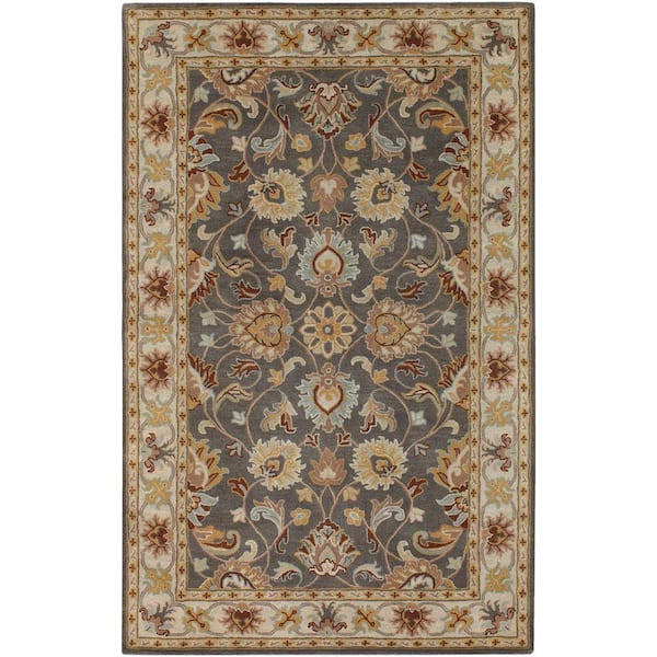 Livabliss John Taupe 2 ft. x 3 ft. Area Rug