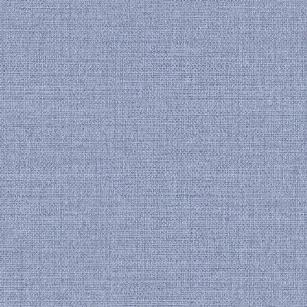 Seabrook Designs Woven Raffia Moonlight Periwinkle Shimmer Vinyl Strippable Roll (Covers 60.75 sq. ft.)