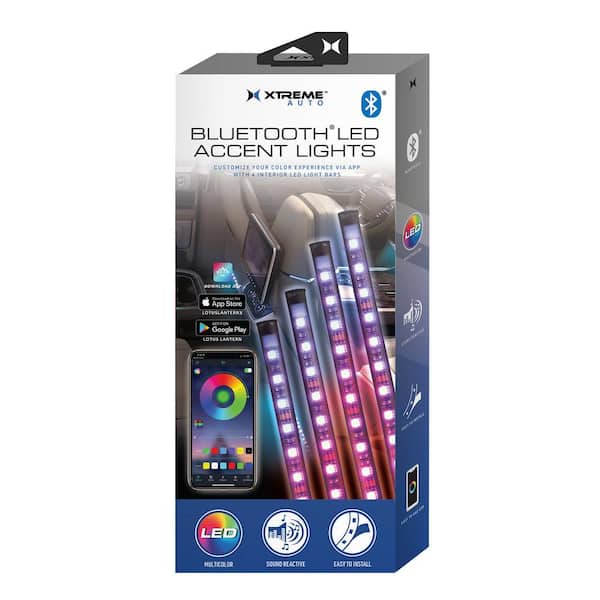 Xtreme Bluetooth Led Car Accent Light, Led Strip Lights Bunnings